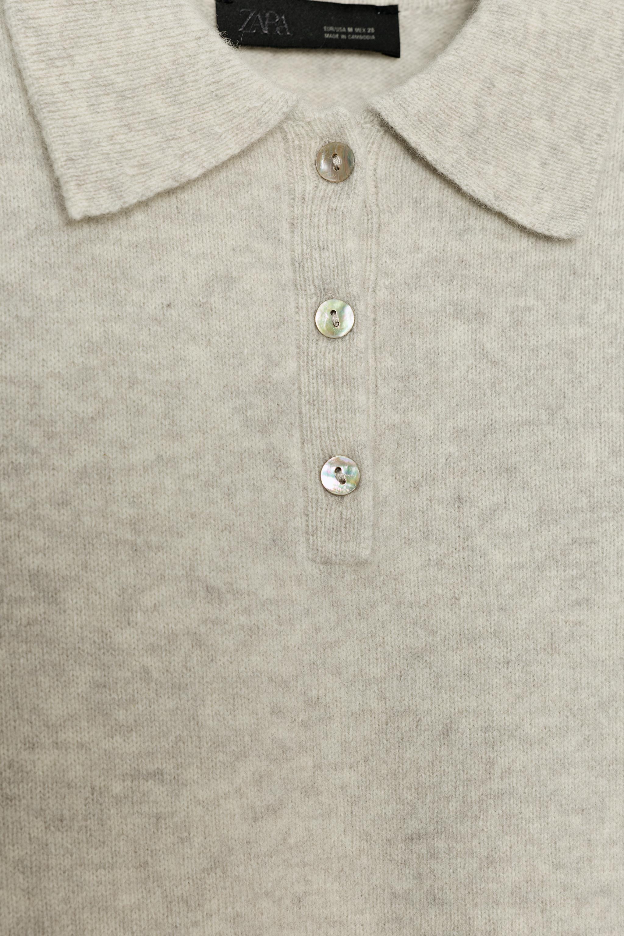 PLAIN 100% WOOL POLO